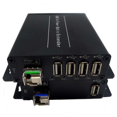 हब USB2.0 संस्करण USB से फाइबर ऑप्टिक कनवर्टर अधिकतम 20 किमी की दूरी