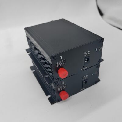 1ch द्विदिशात्मक ऑडियो से फाइबर कनवर्टर 2ch संतुलित ऑडियो से फाइबर कनवर्टर