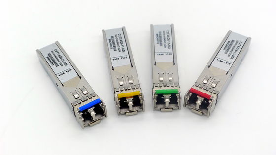 ऑप्टिकल लिंक के लिए 1000BASE-LX 1310NM 10KM SFP DDM ट्रांसीवर