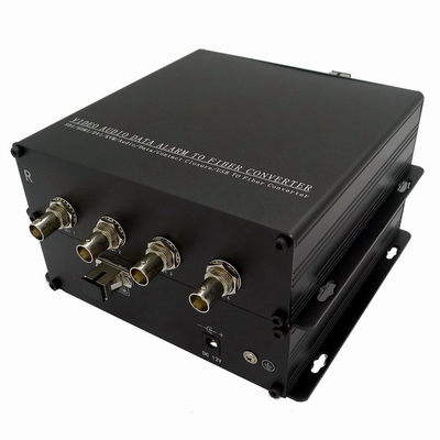 4ch SDI से फाइबर कन्वर्टर 3G/HD/SD-SDI SDTV HDTV EFP से फाइबर एक्सटेंडर