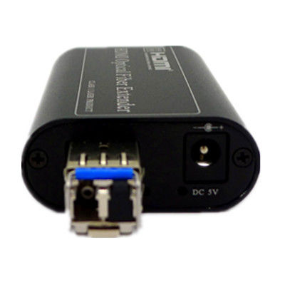 SFP मॉड्यूल के साथ मिनी मीडिया 4K वीडियो कन्वर्टर फाइबर कैमरा सिस्टम