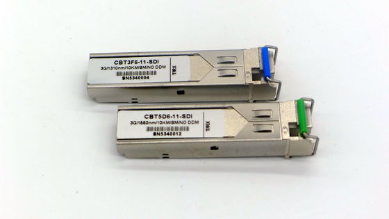 12G 4K SDI वीडियो ट्रांसमिशन SFP ट्रांसीवर CWDM