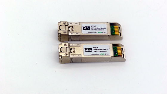1310NM 20KM DDM SFP ट्रांसीवर ऑपरेटिंग डेटा दर 1.25Gbps तक
