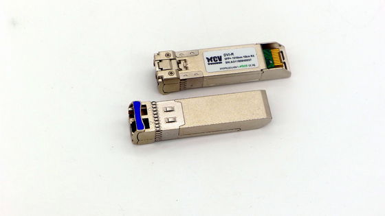 3G SDI वीडियो SFP SMF डुअल LC 1310nm 20KM डुअल चैनल ट्रांसमीटर