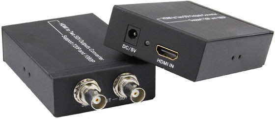 5V 1A पावर एडॉप्टर के साथ एक साथ HDMI से SDI कन्वर्टर